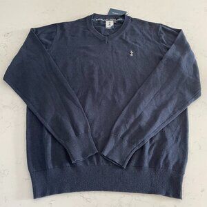 Tottenham Hotspur Style# MK05AW18 Classic Acrylic Cotton V Nk LS Sweater Navy XL